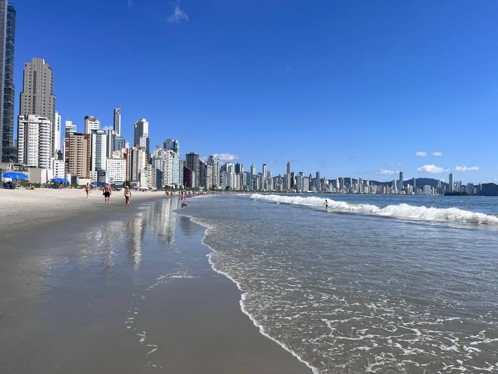 Praia Central, Balneário Camboriú, Santa Catarina