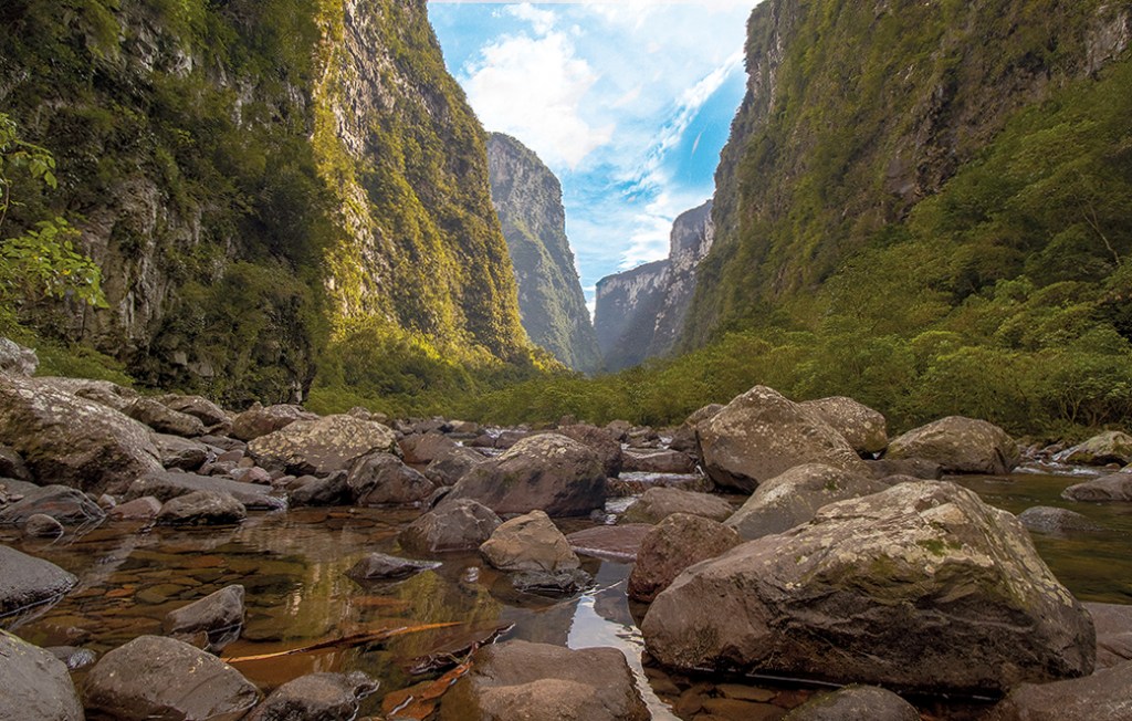 Trilha do Rio do Boi, Cambará do Sul, Rio Grande do Sul, Brasil