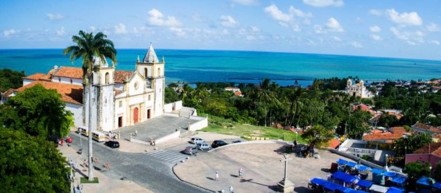 A Matriz de São Salvador do Mundo, no Alto da Sé, compõe um principais cartões-postais de Olinda