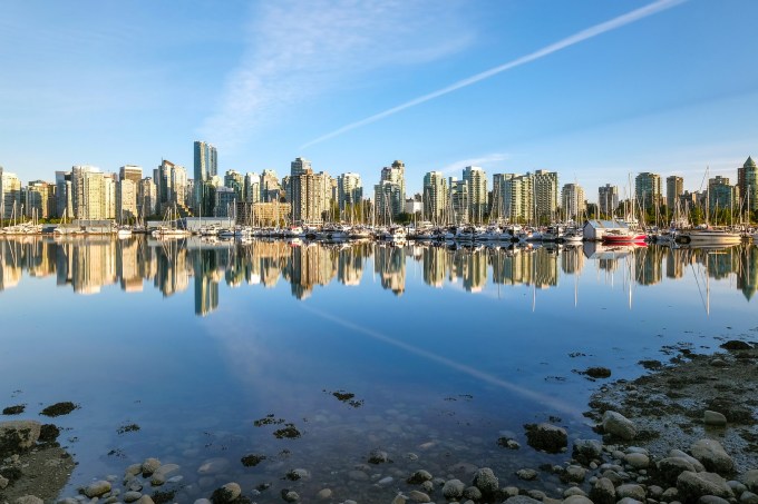 Vista de Stanley Park, Vancouver, Canadá