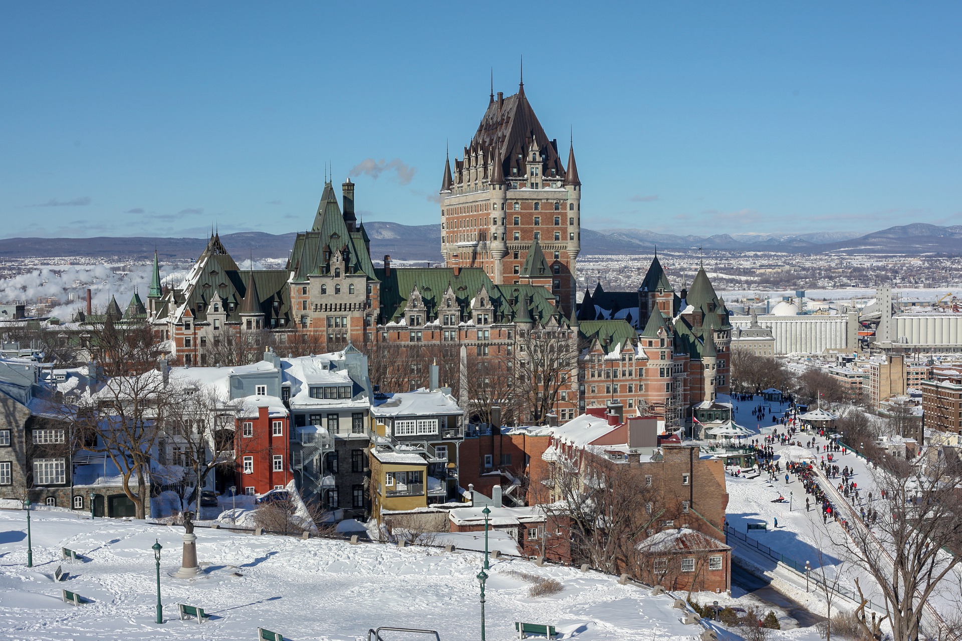 Château Frontenac, Quebec, Canadá Château Frontenac, Quebec, Canadá