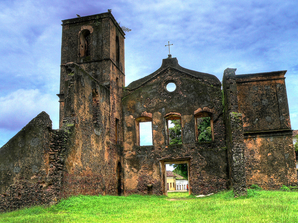 Ruínas da Igreja dos Jesuítas em Alcântara, Maranhão