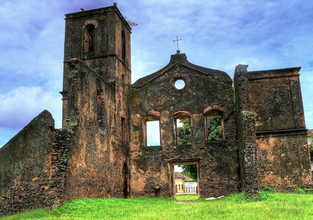 Ruínas da Igreja dos Jesuítas em Alcântara, Maranhão