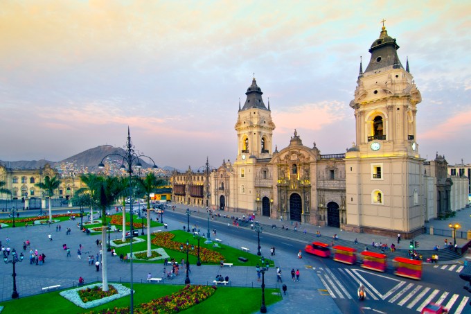 Plaza de Armas, em Lima