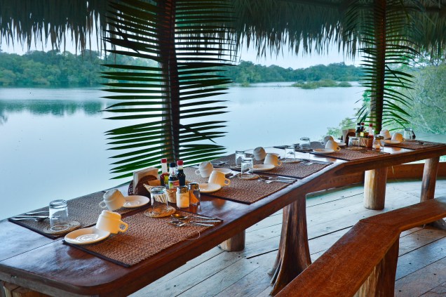 Café da manhã do Juma Amazon Lodge