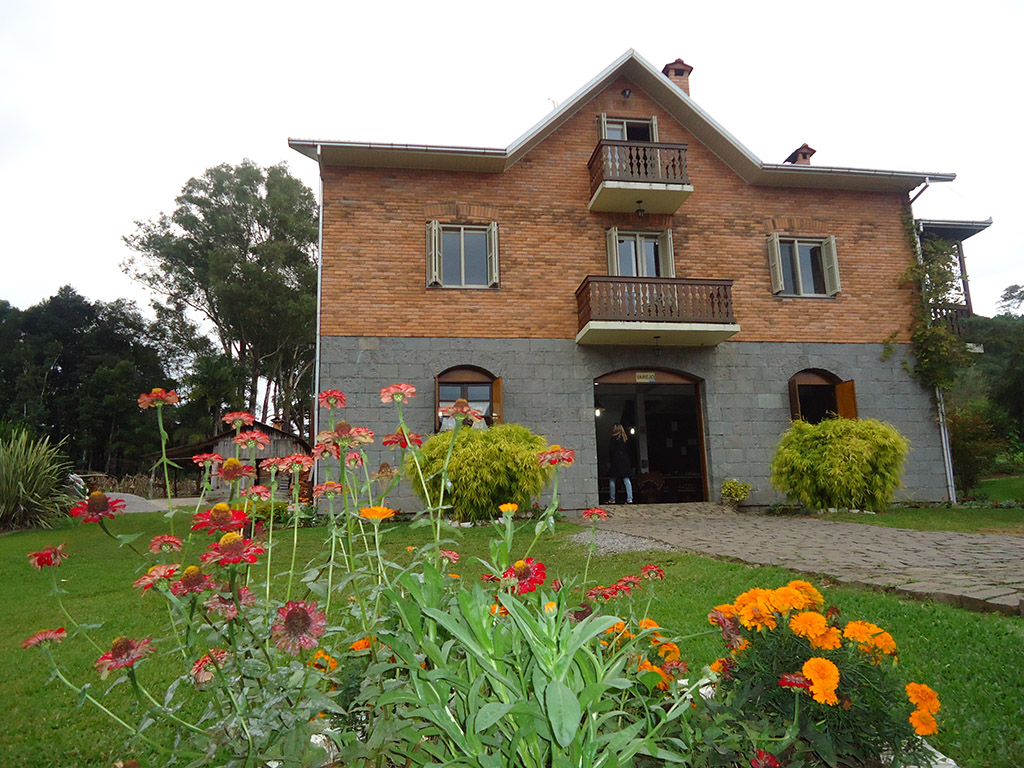 Casa do Tomate, uma das atrações do Caminho de Pedras, em Bento Gonçalves