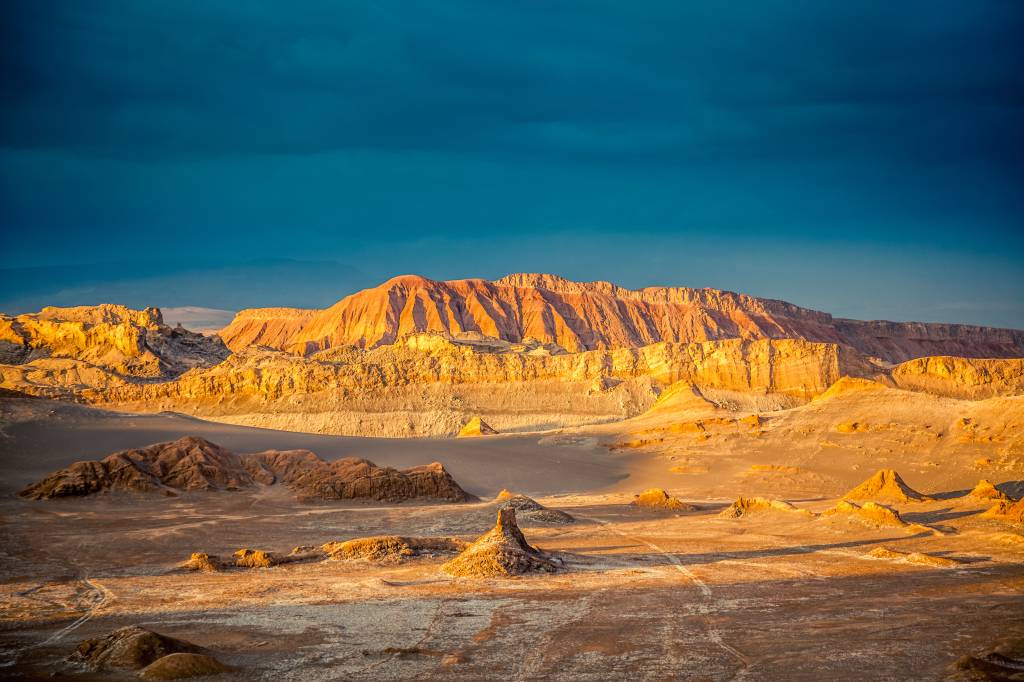 Valle de la Luna, no Deserto do Atacama