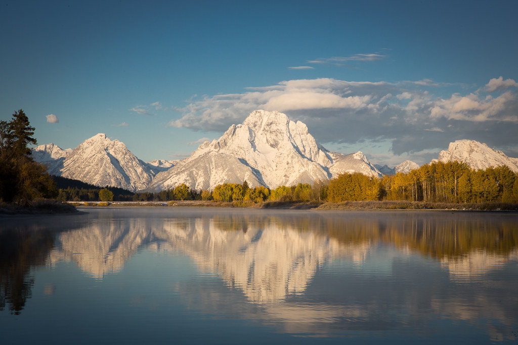 A montanha de Grand Teton