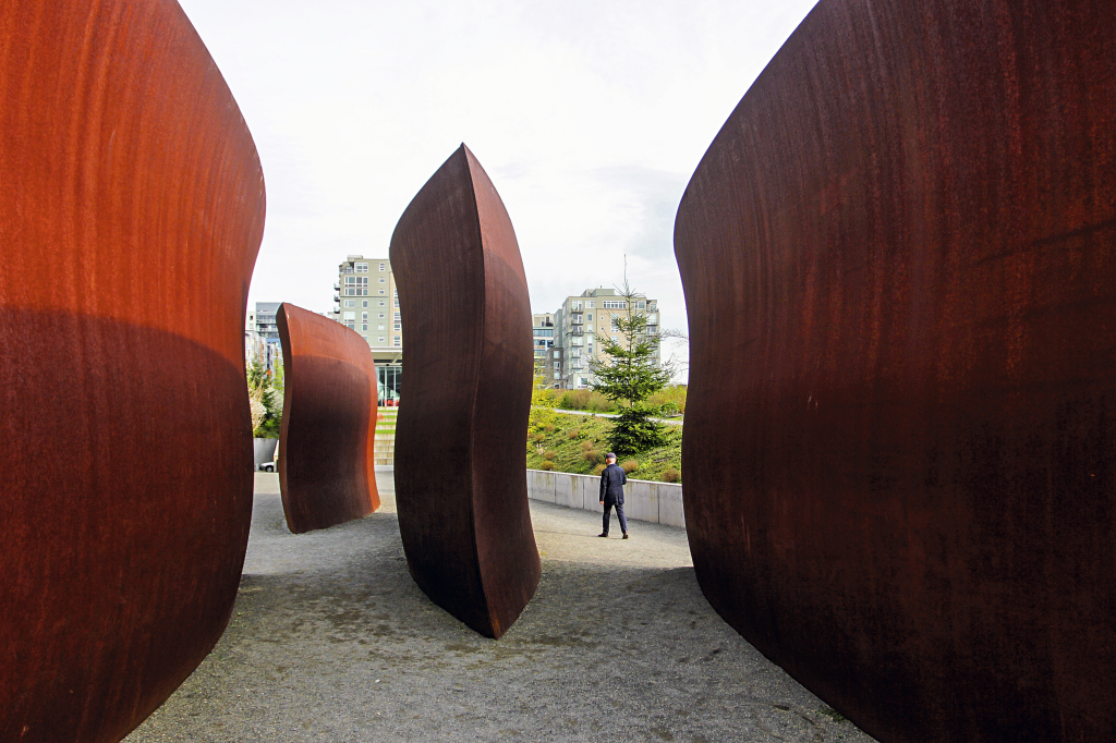 Wake, instalação de Richard Serra em Seattle