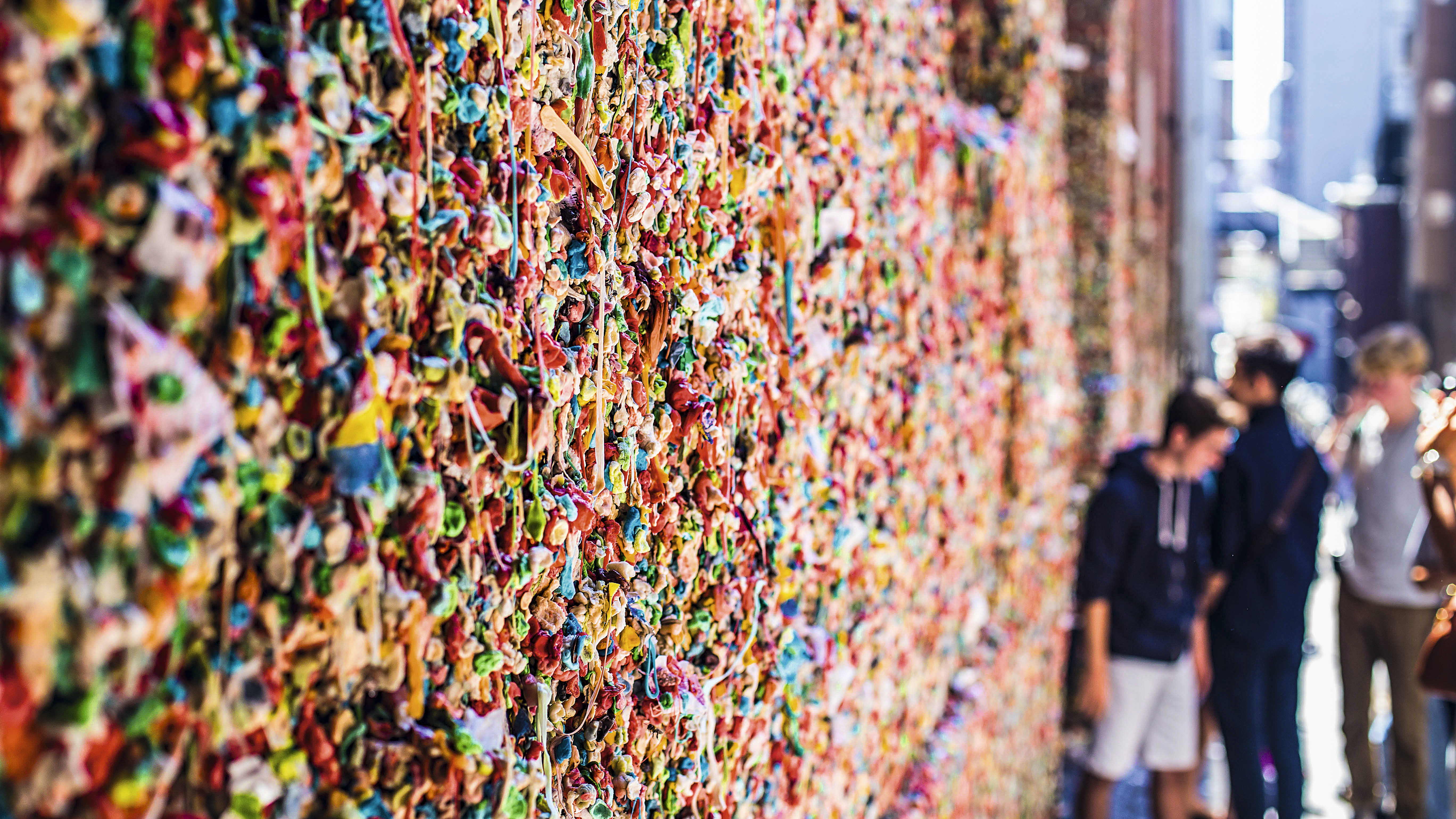 Gum Wall, Seattle, Washington