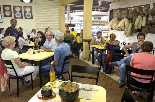 Interior do Restaurante Casa Cheia, em Belo Horizonte (MG) Interior do Restaurante Casa Cheia, em Belo Horizonte (MG)