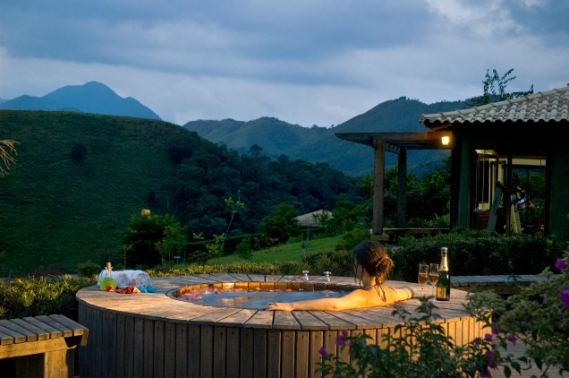 O hotel Mauá Brasil, em Visconde de Mauá, possui uma vista incrível para a Pedra Selada