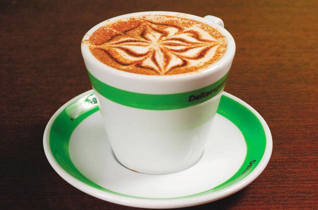 Café Capuccino Latte Art da Deltaexpresso, em Boa Viagem, Recife (PE) Café Capuccino Latte Art da Deltaexpresso, em Boa Viagem, Recife (PE)