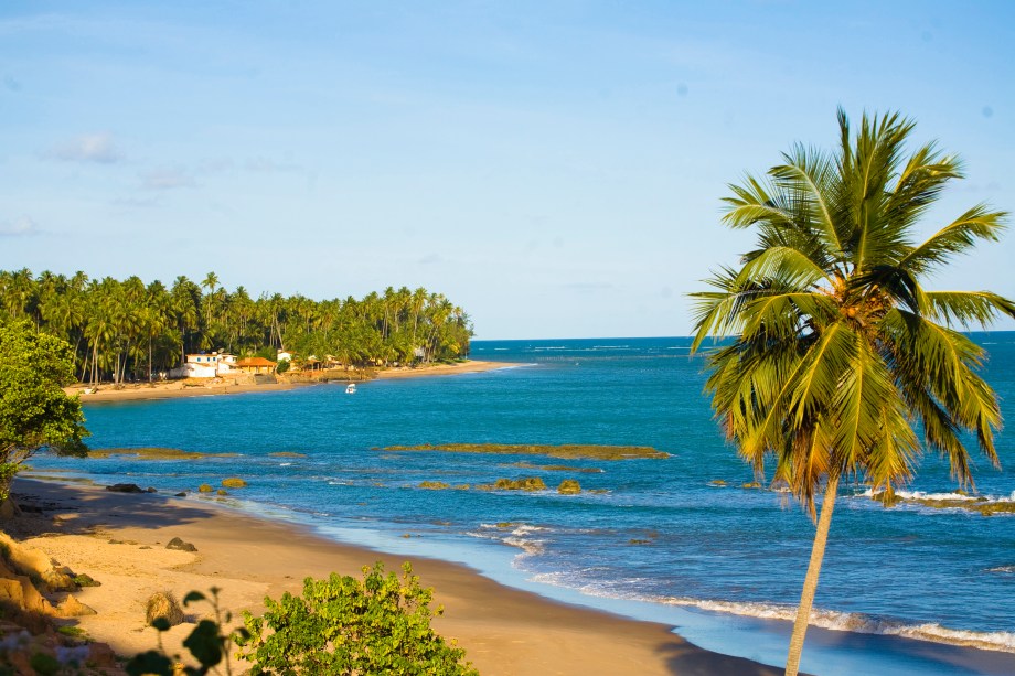 A Praia de Japaratinga, localizada em Maragogi, Alagoas é repleta de coqueiros,  larga faixa de areia, mar verde e recifes, além de ter a sua piscina natutal, conhecida como Picão.