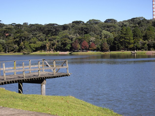 Lago São Bernardo, em São Francisco de Paula, Rio Grande do Sul
