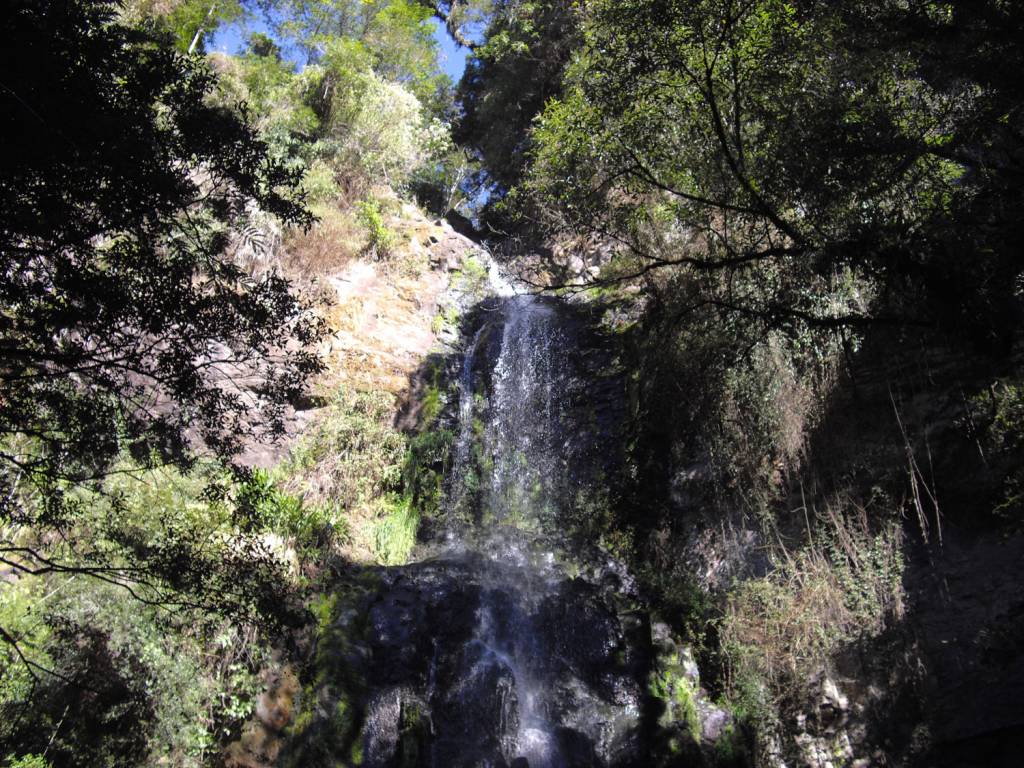 Queda no Parque das 8 Cachoeiras em São Francisco de Paula, Rio Grande do Sul
