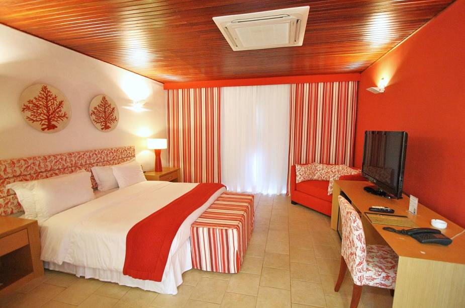Bangalô da pousada Zé Maria, em Fernando de Noronha (PE)