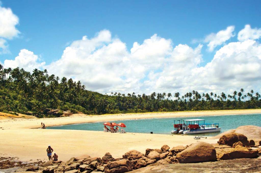 Praia dos Carneiros, em Tamandaré (PE)