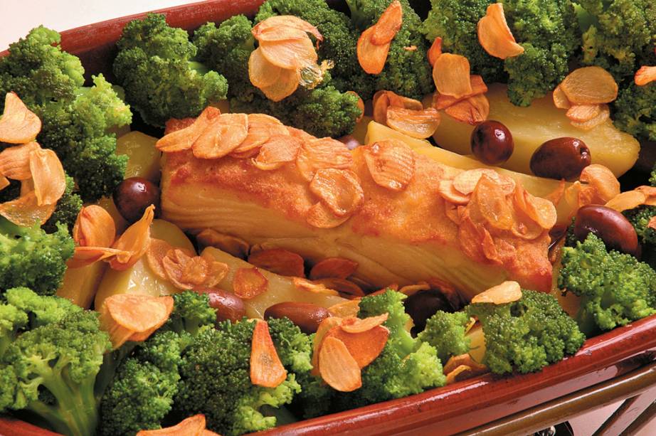 Prato do restaurante Sr. Bacalhau Prato do restaurante Sr. Bacalhau