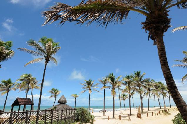 Praia de Porto das Dunas, em Aquiraz Praia de Porto das Dunas, em Aquiraz