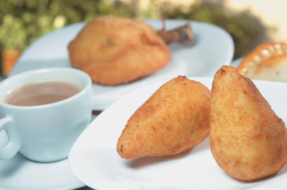 Coxinhas de frango do empório gourmet Perini