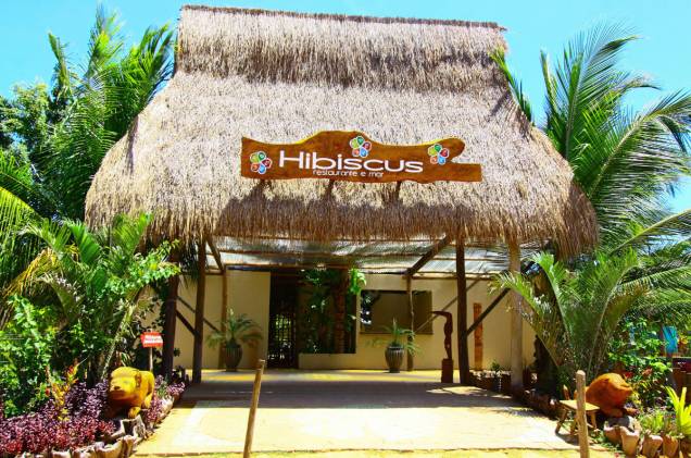 O Hibiscus, um dos poucos quiosques de Ipioca O Hibiscus, um dos poucos quiosques de Ipioca