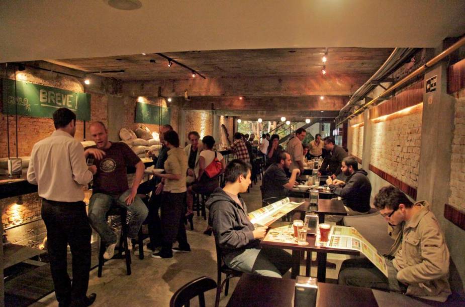 <a href="http://viajeaqui.abril.com.br/estabelecimentos/br-sp-sao-paulo-restaurante-cervejaria-nacional" rel="Cervejaria Nacional, São Paulo: " target="_blank"><strong>Cervejaria Nacional, São Paulo: </strong></a> Chopes de fabricação própria e cervejas artesanais são o ponto forte da Cervejaria Nacional.