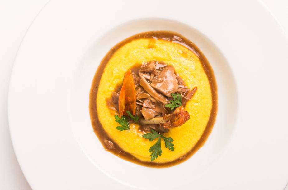 Prato do restaurante Alloro, Rio de Janeiro