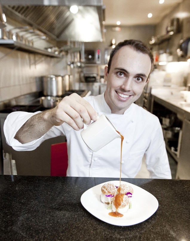 O chef Leonardo Paixão, do restaurante Glouton, em Belo Horizonte (MG)