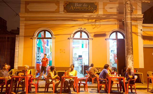 Bar do Armando, no centro de Manaus. Bar do Armando, no centro de Manaus.