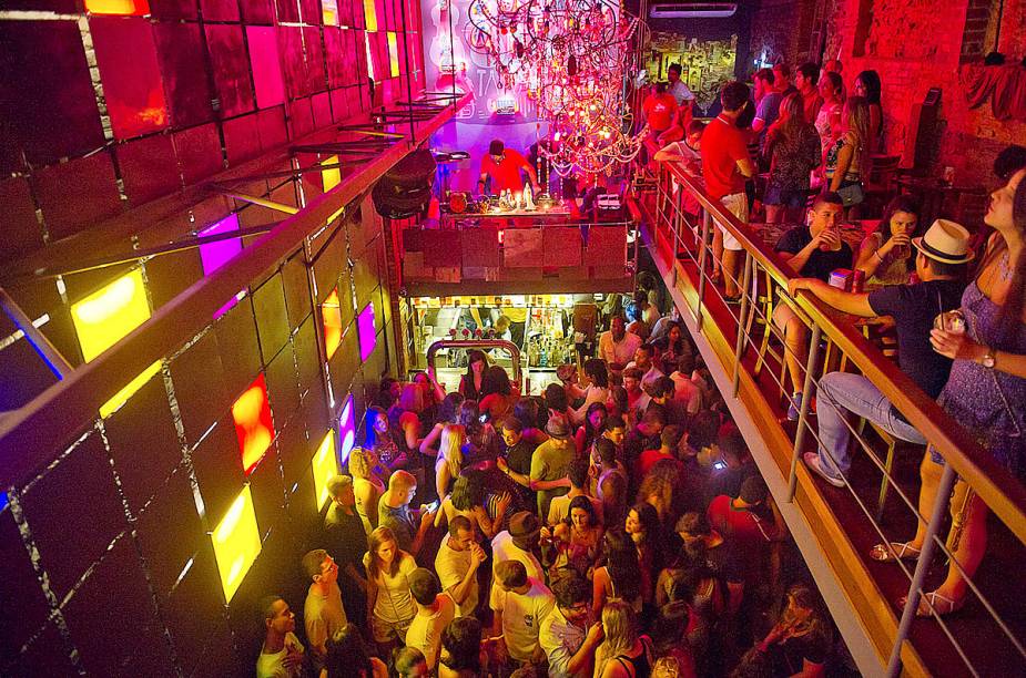Interior do Barzinho, na Lapa.