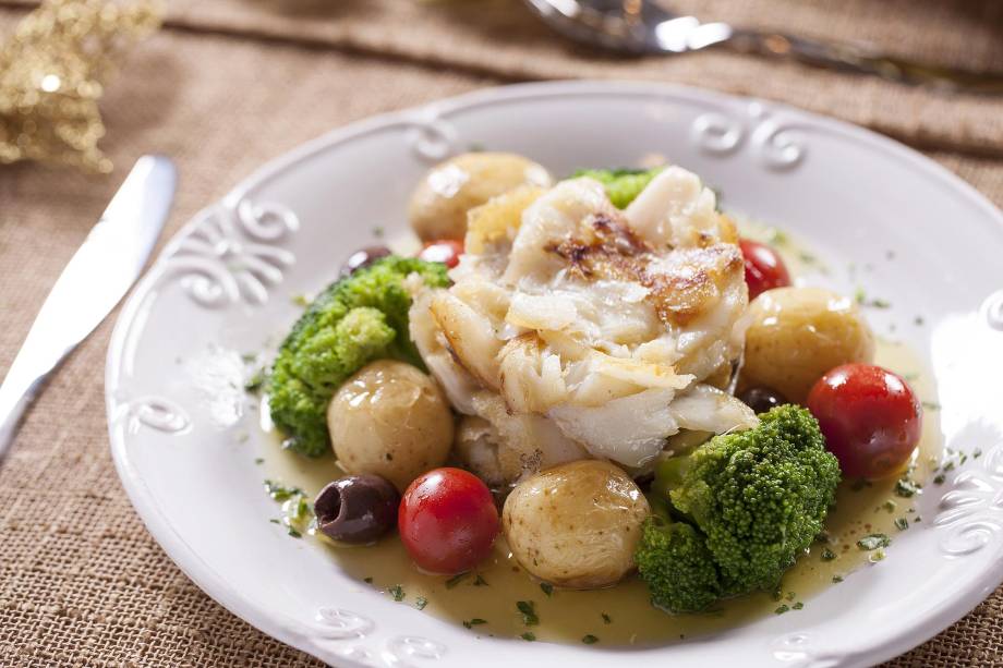 Bacalhau Especial, da chef de cozinha Ilda Vinagre, do restaurante A Bela Cintra