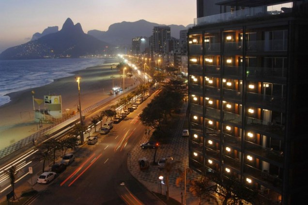 Fachada do hotel Fasano Rio, no Rio de Janeiro