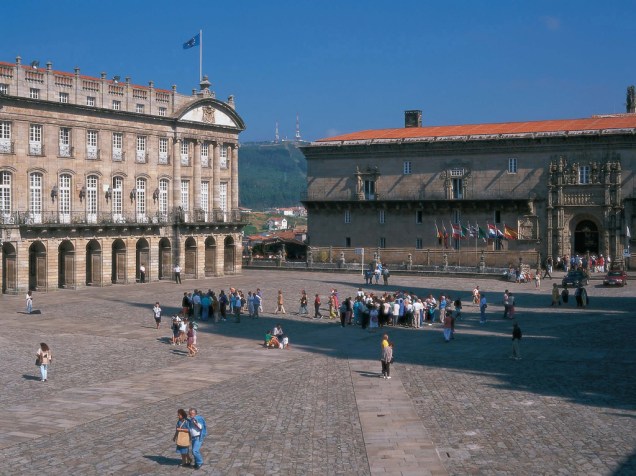 O Hotel dos Reis Católicos, em Santiago de Compostela