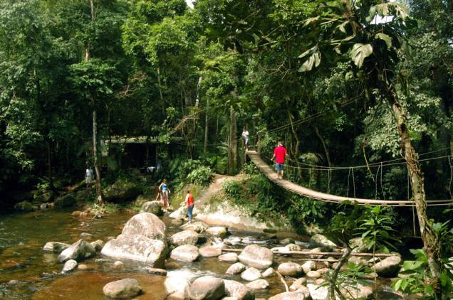 Cachoeira Poço do Tarzan, em Paraty