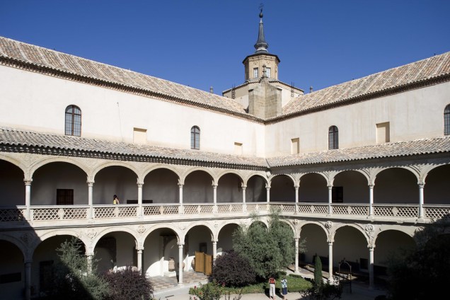 Pátio do Museu de Santa Cruz, em Toledo