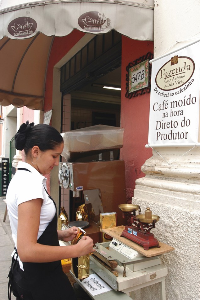 Café da Fazenda Santo Antônio da Boa Vista, moído na hora