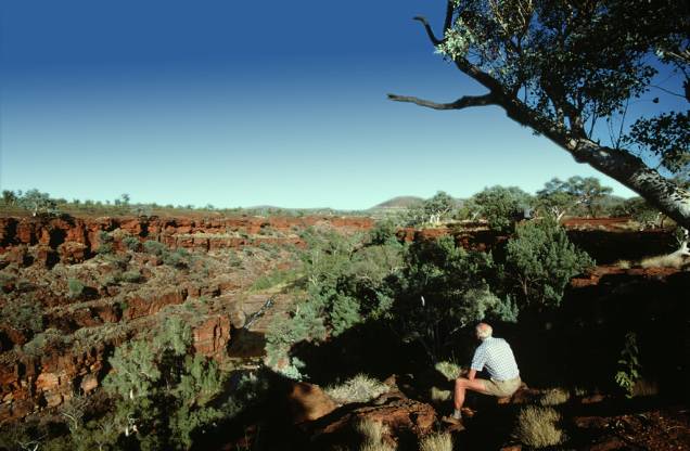 Alice Springs é a principal cidade da região do Outback