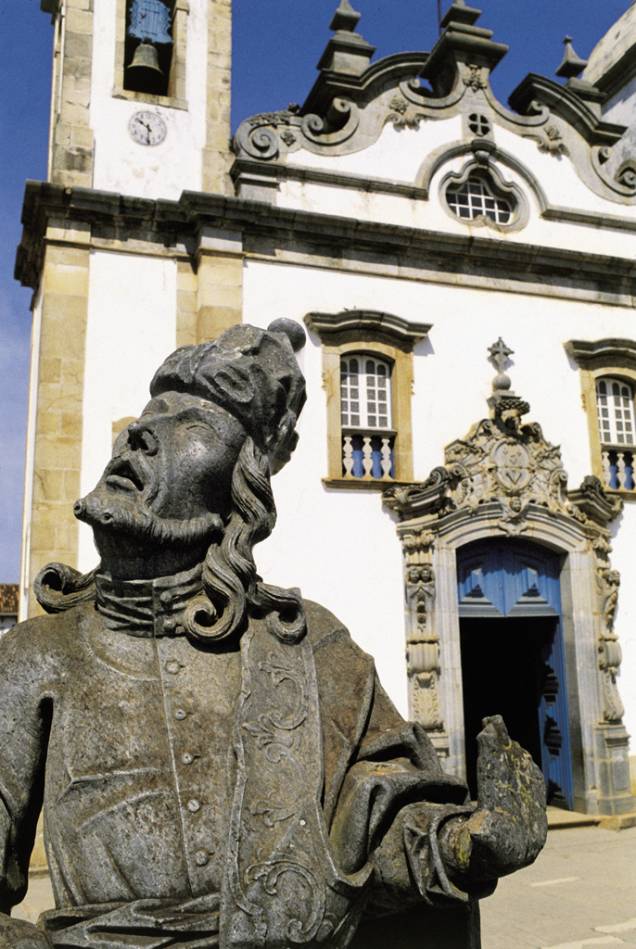 Patrimônio Mundial declarado pela Unesco, a Basílica do Senhor Bom Jesus de Matosinhos, em Congonhas, Minas Gerais, é um dos maiores tesouros da arte barroca Patrimônio Mundial declarado pela Unesco, a Basílica do Senhor Bom Jesus de Matosinhos, em Congonhas, Minas Gerais, é um dos maiores tesouros da arte barroca