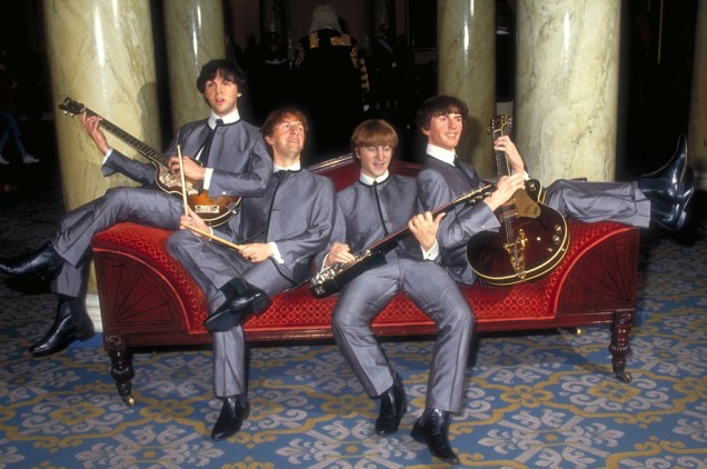 Estátuas dos Beatles expostas no museu de cera Madame Tussauds Estátuas dos Beatles expostas no museu de cera Madame Tussauds