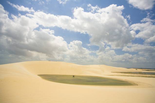 Lagoa da Duna do Funil em Tatajuba Lagoa da Duna do Funil em Tatajuba