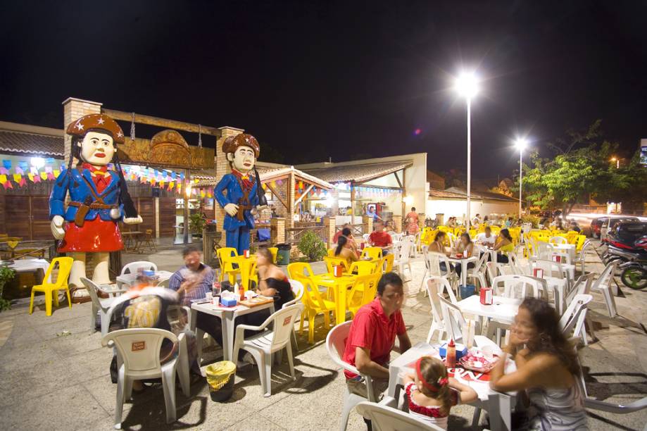 Restaurante no Espaço Cultural Arte da Terra, em Mossoró