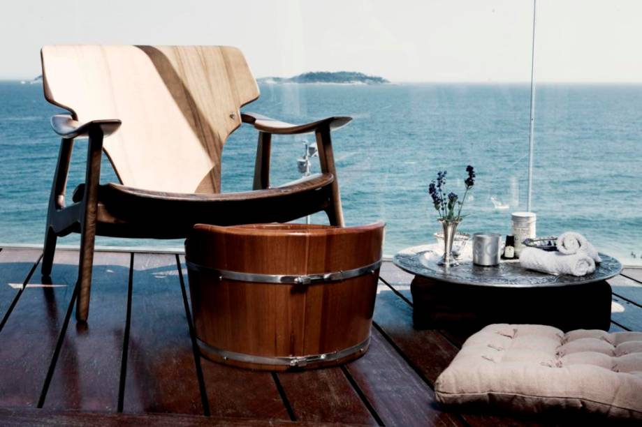 Spa do  Hotel Fasano Rio, no Rio de Janeiro