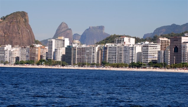 Vista do hotel Mar Palace, no Rio de Janeiro