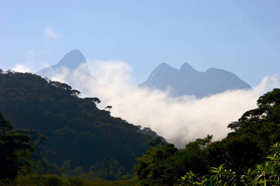 Mirante Mulher de Pedra, visto da rodovia que liga Teresópolis a Nova Friburgo