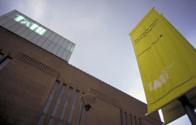 O museu de arte contemporânea Tate Modern, uma das atrações mais visitadas de Londres O museu de arte contemporânea Tate Modern, uma das atrações mais visitadas de Londres