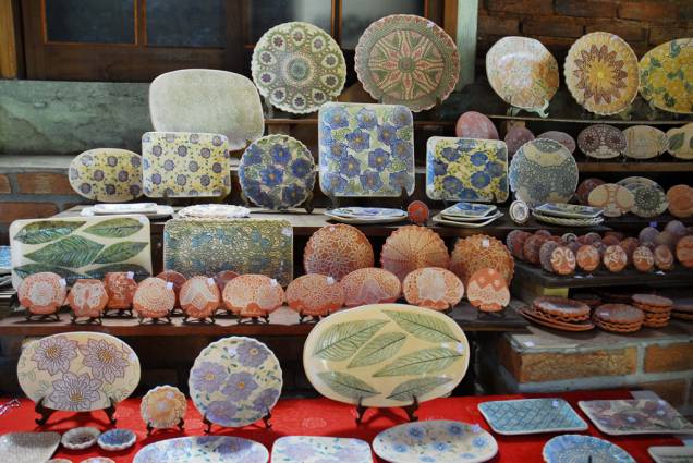 As peças de cerâmica abriram Cunha para o turismo