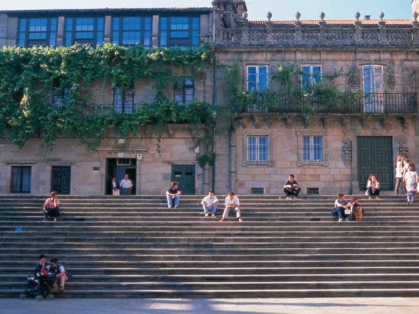 Casa de La Parra, no centro histórico de Santiago de Compostela