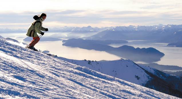 O Cerro Catedral é a principal estação de esqui de Bariloche. Uma das mais modernas estações da América do Sul conta com 53 pistas 