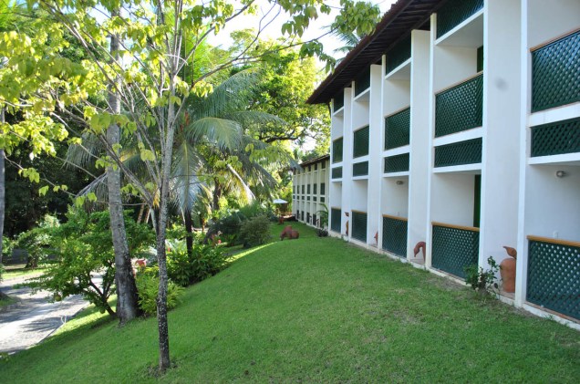 Localizado em Olinda, o hotel Sete Colinas tem 44 quartos - todos com varanda